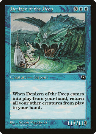 Denizen of the Deep [Portal Second Age] | Cards and Coasters CA