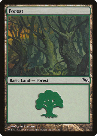 Forest (301) [Shadowmoor] | Cards and Coasters CA