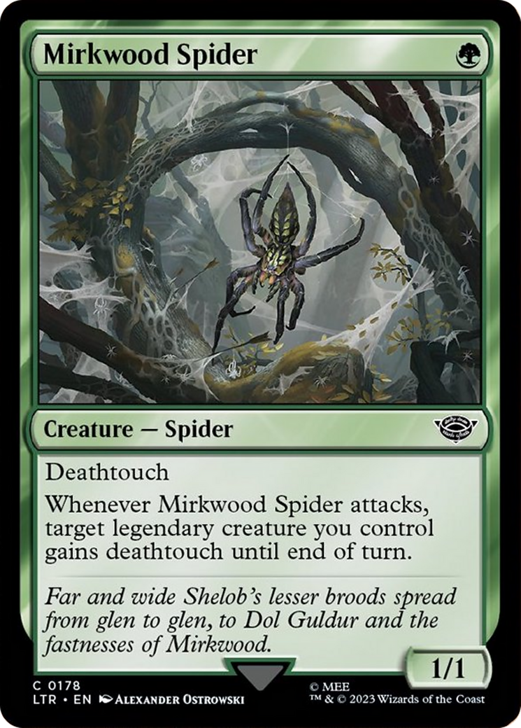 Mirkwood Spider [The Lord of the Rings: Tales of Middle-Earth] | Cards and Coasters CA