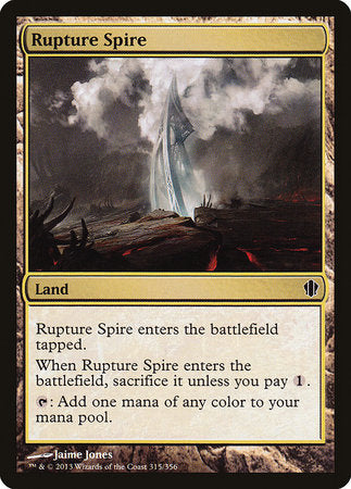 Rupture Spire [Commander 2013] | Cards and Coasters CA