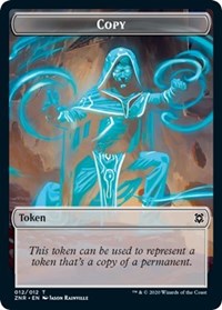 Copy // Illusion Double-sided Token [Zendikar Rising Tokens] | Cards and Coasters CA