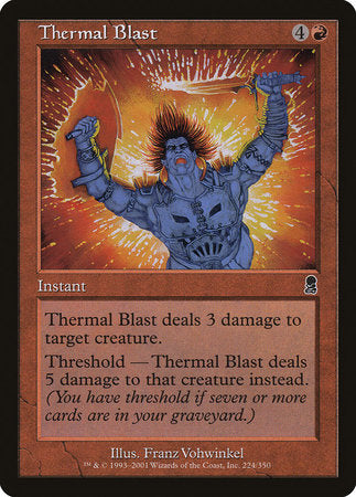 Thermal Blast [Odyssey] | Cards and Coasters CA