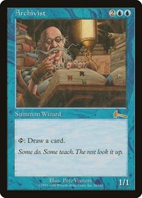 Archivist [Urza's Legacy] | Cards and Coasters CA