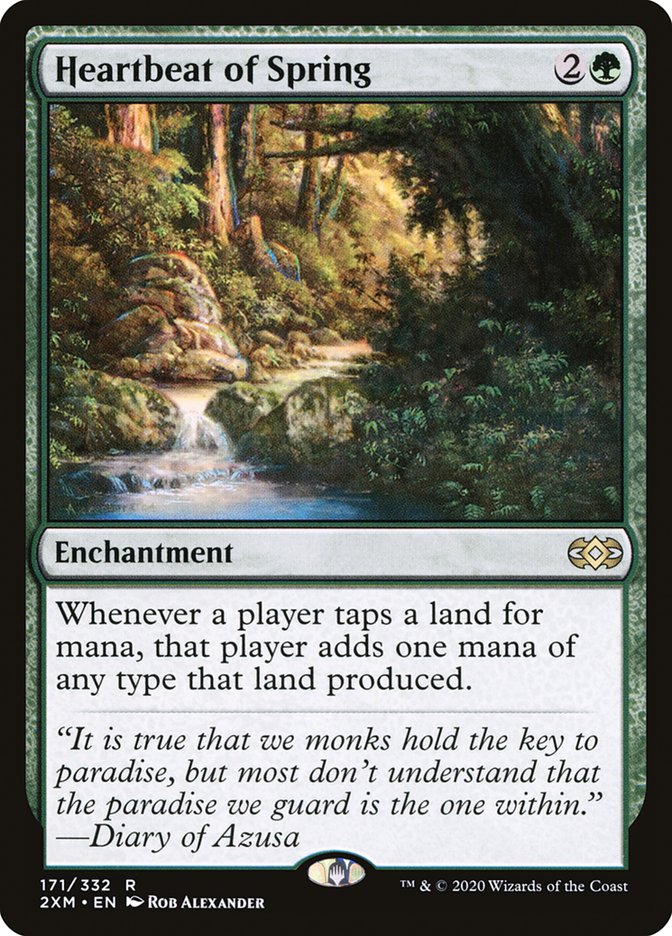 Heartbeat of Spring [Double Masters] | Cards and Coasters CA