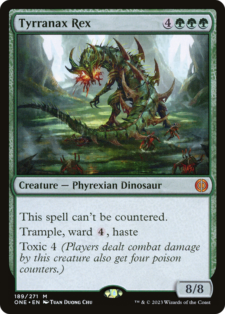 Tyrranax Rex [Phyrexia: All Will Be One] | Cards and Coasters CA