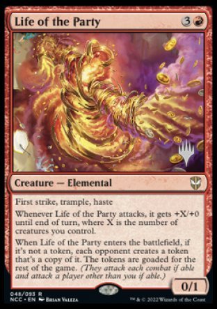 Life of the Party (Promo Pack) [Streets of New Capenna Commander Promos] | Cards and Coasters CA