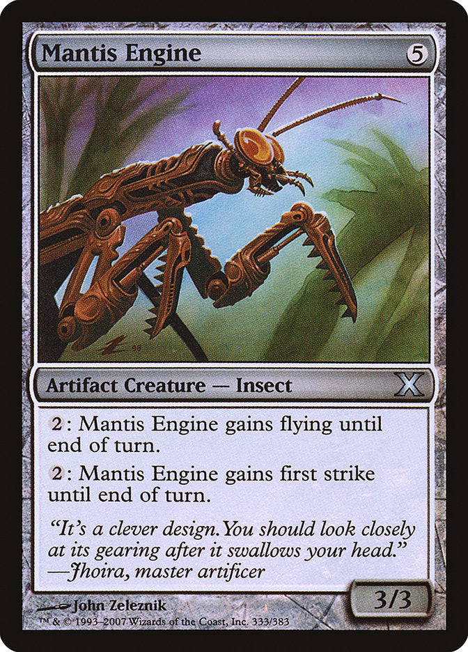 Mantis Engine (Premium Foil) [Tenth Edition] | Cards and Coasters CA