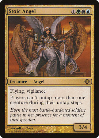 Stoic Angel [Shards of Alara] | Cards and Coasters CA