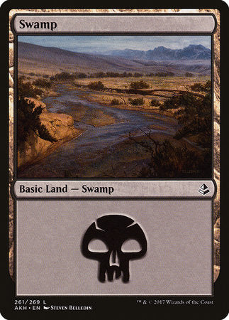 Swamp (261) [Amonkhet] | Cards and Coasters CA