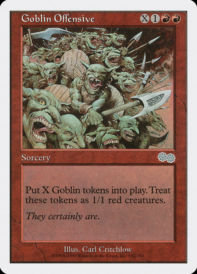 Goblin Offensive [Anthologies] | Cards and Coasters CA