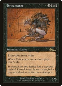 Eviscerator [Urza's Legacy] | Cards and Coasters CA