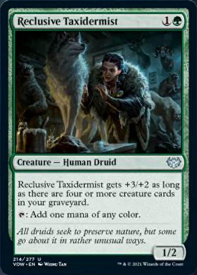 Reclusive Taxidermist [Innistrad: Crimson Vow] | Cards and Coasters CA