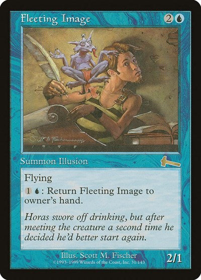 Fleeting Image [Urza's Legacy] | Cards and Coasters CA