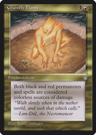 Ghostly Flame [Ice Age] | Cards and Coasters CA