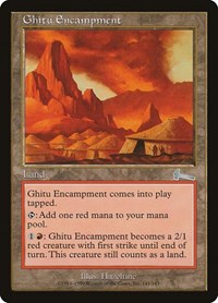 Ghitu Encampment [Urza's Legacy] | Cards and Coasters CA