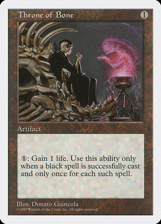 Throne of Bone [Fifth Edition] | Cards and Coasters CA
