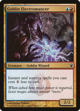 Goblin Electromancer [Duel Decks: Izzet vs. Golgari] | Cards and Coasters CA