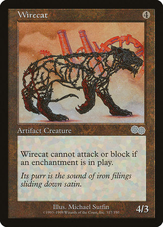 Wirecat [Urza's Saga] | Cards and Coasters CA