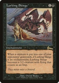 Lurking Skirge [Urza's Legacy] | Cards and Coasters CA