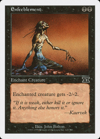 Enfeeblement [Classic Sixth Edition] | Cards and Coasters CA