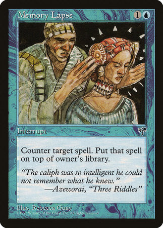 Memory Lapse [Mirage] | Cards and Coasters CA