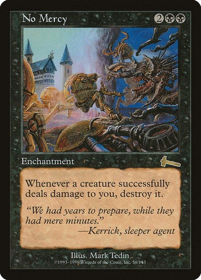 No Mercy [Urza's Legacy] | Cards and Coasters CA