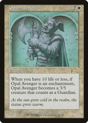 Opal Avenger [Urza's Legacy] | Cards and Coasters CA