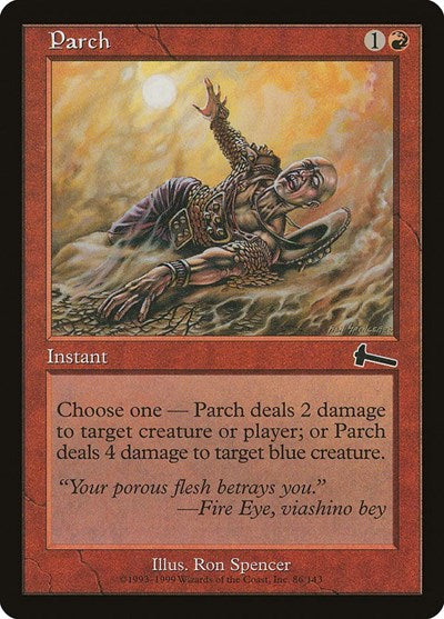 Parch [Urza's Legacy] | Cards and Coasters CA