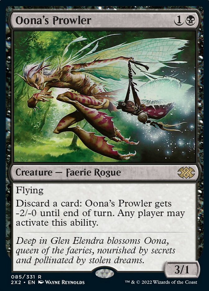 Oona's Prowler [Double Masters 2022] | Cards and Coasters CA