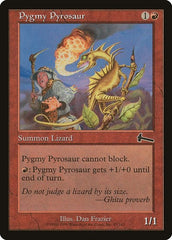Pygmy Pyrosaur [Urza's Legacy] | Cards and Coasters CA