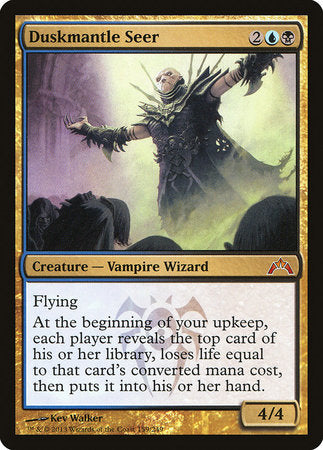 Duskmantle Seer [Gatecrash] | Cards and Coasters CA
