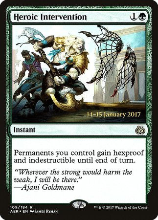 Heroic Intervention [Aether Revolt Promos] | Cards and Coasters CA