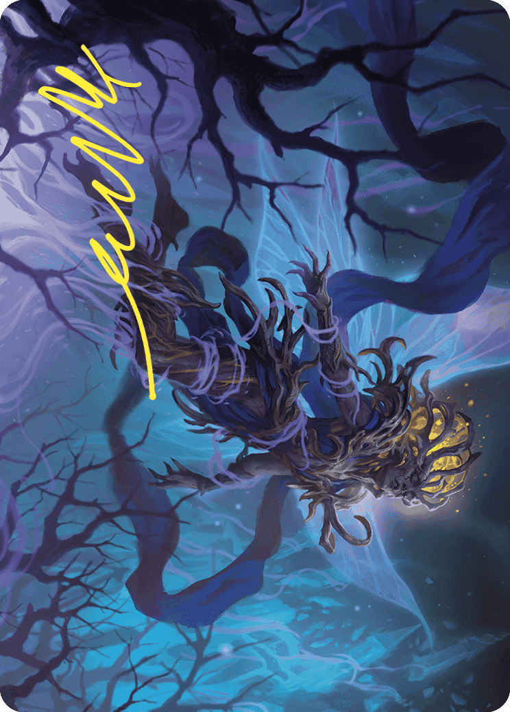 Sleep-Cursed Faerie Art Card (Gold-Stamped Signature) [Wilds of Eldraine Art Series] | Cards and Coasters CA