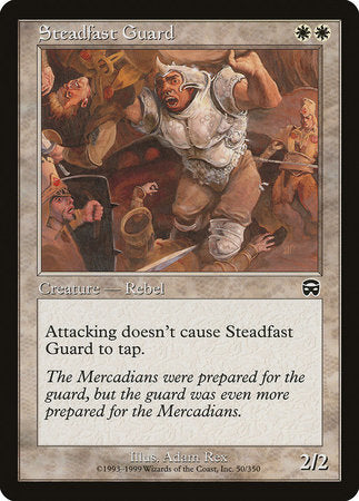 Steadfast Guard [Mercadian Masques] | Cards and Coasters CA