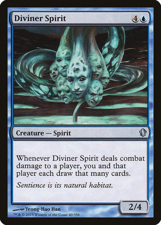 Diviner Spirit [Commander 2013] | Cards and Coasters CA