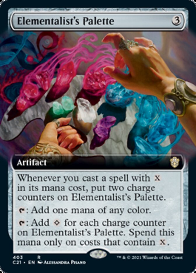 Elementalist's Palette (Extended) [Commander 2021] | Cards and Coasters CA