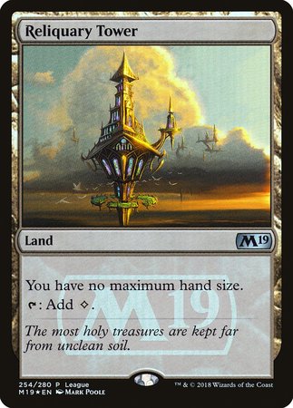 Reliquary Tower [Core Set 2019 Promos] | Cards and Coasters CA