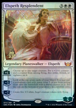 Elspeth Resplendent [Streets of New Capenna Prerelease Promos] | Cards and Coasters CA