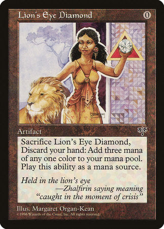 Lion's Eye Diamond [Mirage] | Cards and Coasters CA