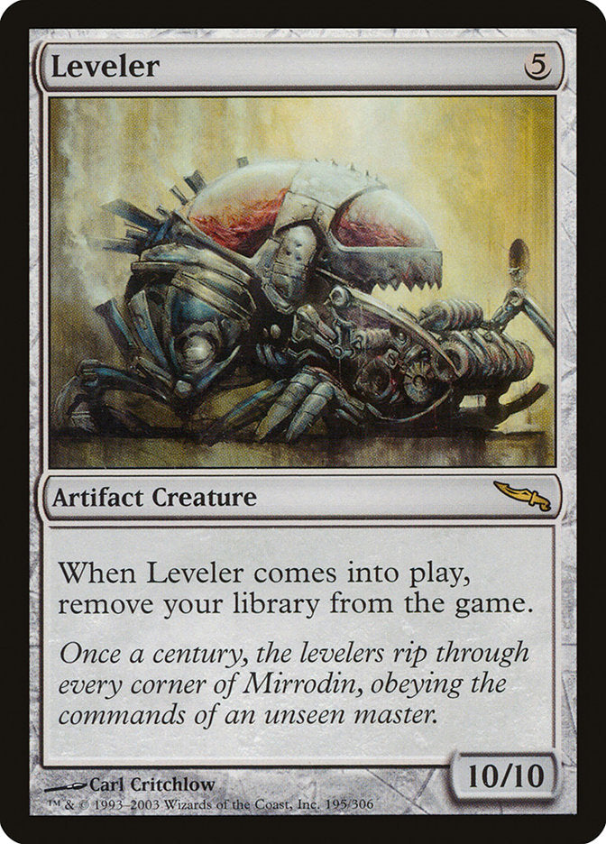 Leveler [Mirrodin] | Cards and Coasters CA