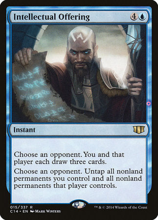 Intellectual Offering [Commander 2014] | Cards and Coasters CA