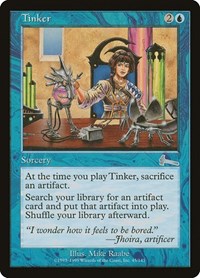 Tinker [Urza's Legacy] | Cards and Coasters CA