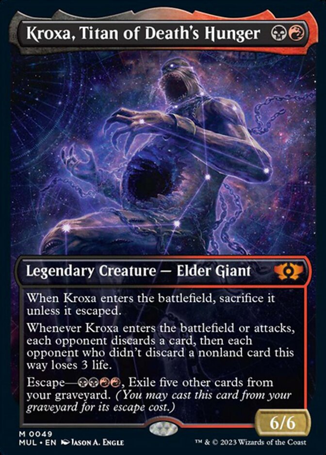 Kroxa, Titan of Death's Hunger [Multiverse Legends] | Cards and Coasters CA