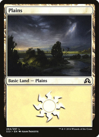 Plains (284) [Shadows over Innistrad] | Cards and Coasters CA