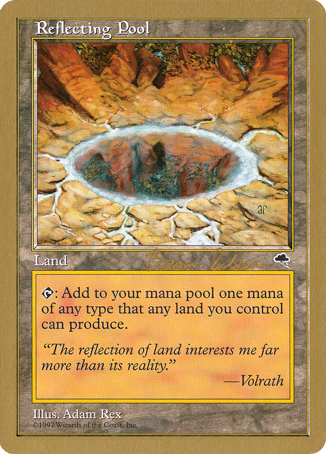 Reflecting Pool (Brian Selden) [World Championship Decks 1998] | Cards and Coasters CA