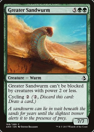 Greater Sandwurm [Amonkhet] | Cards and Coasters CA