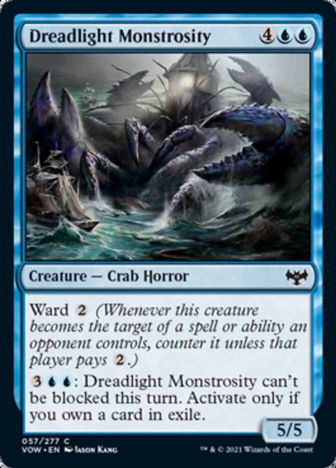 Dreadlight Monstrosity [Innistrad: Crimson Vow] | Cards and Coasters CA