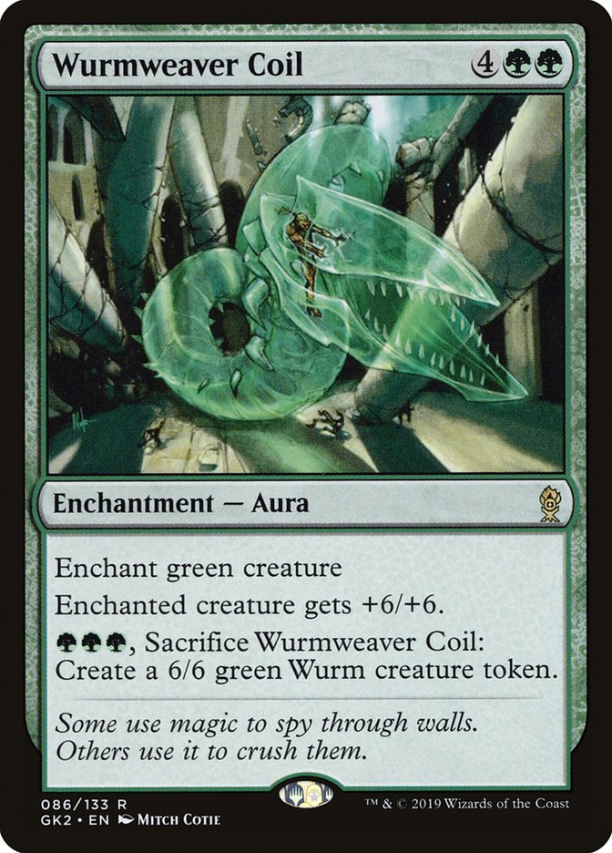 Wurmweaver Coil [Ravnica Allegiance Guild Kit] | Cards and Coasters CA