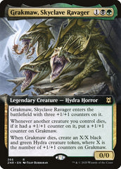 Grakmaw, Skyclave Ravager (Extended Art) [Zendikar Rising] | Cards and Coasters CA