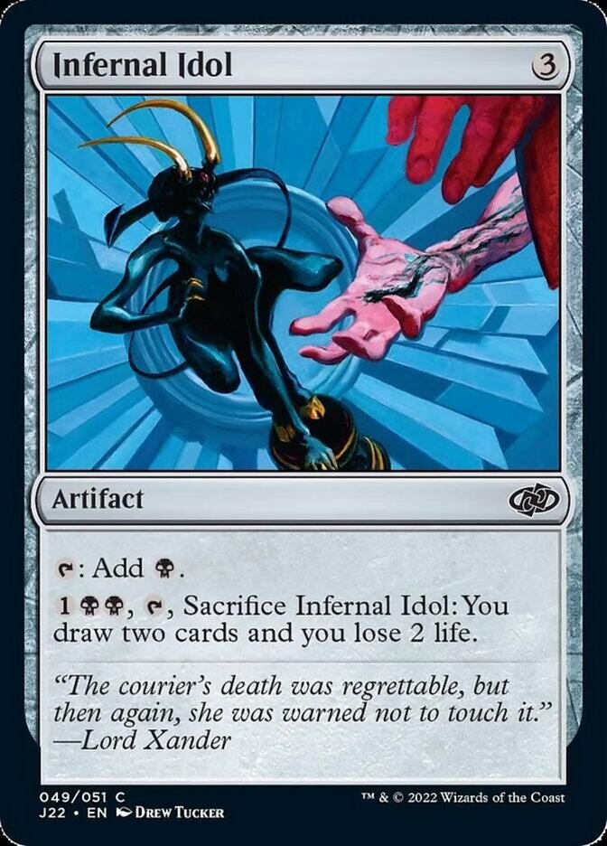 Infernal Idol [Jumpstart 2022] | Cards and Coasters CA